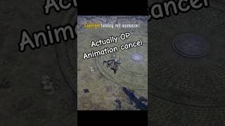 Animation cancel speed boost